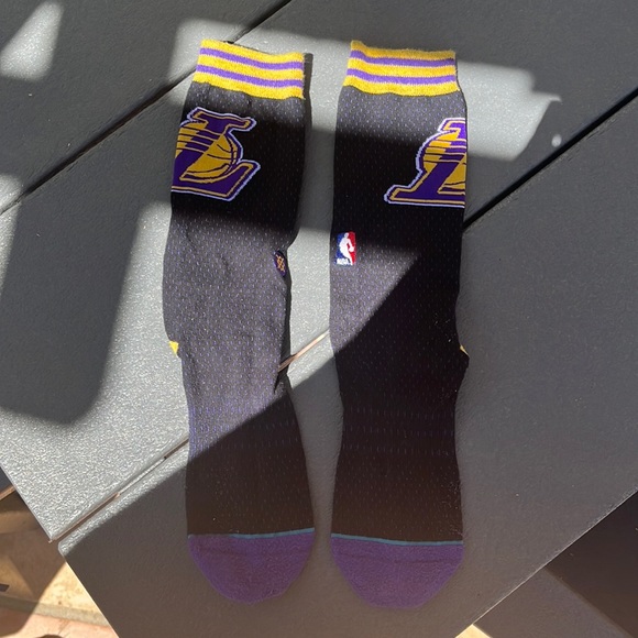 Stance Lakers Socks - Picture 1 of 2